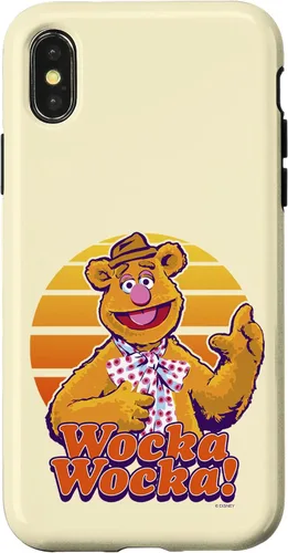 Vista 5 de Funda para iPhone 16 Disney The Muppets Fozzie Bear Wocka Wocka Retrato