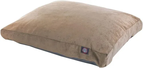 Vista 14 de Majestic Pet Cama para perro de espuma viscoelástica triturada, pequeña con funda extraíble lavable, cama ortopédica rectangular para perros, cama