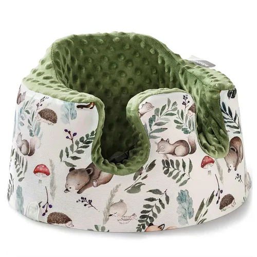 Vista 8 de mamatepe Funda de asiento compatible con asiento Bumbo y Nuby, accesorios de asientos elevadores, funda suave y transpirable para bebé, niña y niño