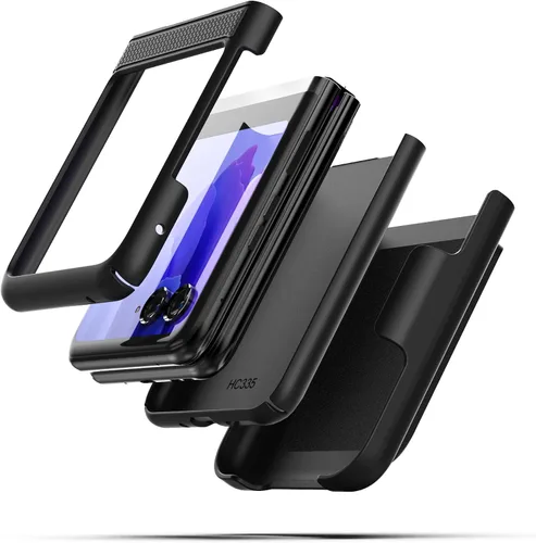 Vista 3 de Encased DuraClip - Funda para Motorola Razr Plus 2023 con clip para cinturón, carcasa RAZR+ (RAZR 40 Ultra)