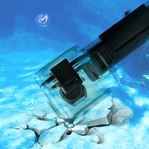 Vista 6 de Funda de buceo impermeable para DJI Osmo Pocket 3 Casos de la cámara 45M cubierta protectora subacuática cubierta de buceo Shell Cage Accesorios