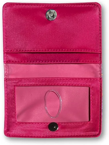 Vista 5 de Big Skinny Funda para tarjetas de teléfono con bloqueo RFID con cierre magnético, Floraberry