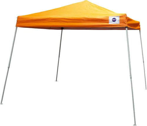 Vista 6 de Impact Canopy Carpa Desplegable con Patas Inclinadas de 10 x 10 Pies, Caqui - Sin Pared Lateral