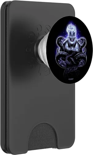 Vista 7 de Disney Villains Ursula Purple Hue Retrato PopSockets PopGrip: agarre intercambiable para teléfonos y tabletas