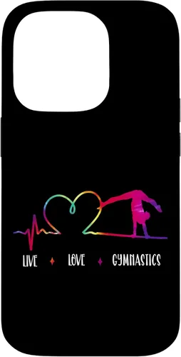 Vista 17 de Gymnastics Girl Live Love Gymnastics Case for iPhone 17