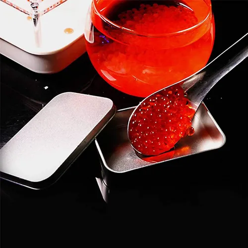 Vista 3 de DUEBEL Caja para hacer caviar, 100 agujeros, para preparar salsa de huevas, kit de gastronomía molecular, kit de esferificación de cocina Boba