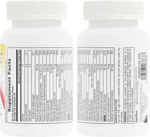 Vista 2 de NaturesPlus Hema-Plex Iron - 60 masticables de bayas mixtas - 85 mg de hierro elemental - Salud total de la sangre - con vitamina C y bioflavonoides
