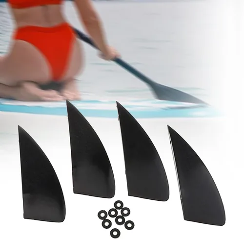 Vista 7 de Colaxi Aletas de surf con junta, aletas desmontables de repuesto para tabla de surf, aletas de repuesto para tabla de surf, aletas de repuesto