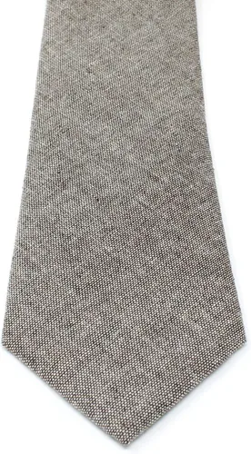 Vista 141 de Corbata delgada de algodón cambray para hombre, estilo desgastado texturizado - 2 1/2 pulgadas de ancho
