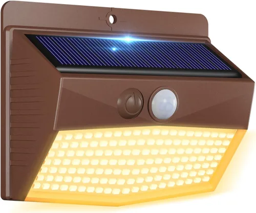 Vista 39 de Peasur 1 paquete de luces solares con sensor de movimiento para exteriores