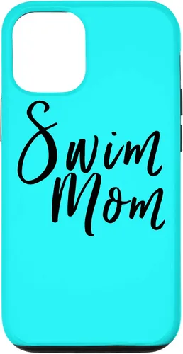 Vista 11 de Funda para iPhone 12 Mini Natación Mamá Divertida Natación Madre Padres