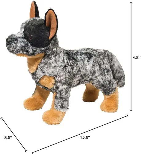 Vista 2 de Douglas Bolt Perro de Ganado Australiano de Peluche