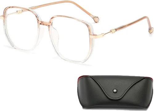Vista 11 de Gafas de lectura bifocales, gafas de lectura de luz anti-azul portátiles de moda para mujer Negro