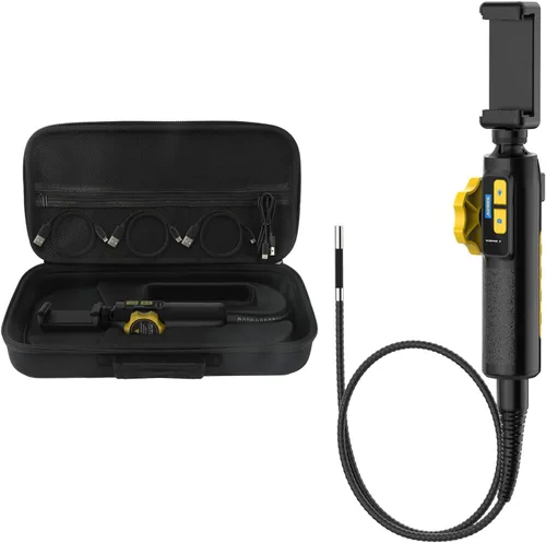 Vista 10 de AUTOOL Boroscopio articulado bidireccional de 210 ° con cámara endoscopio de luz
