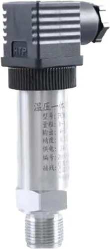 Vista 3 de Negative Pressure Temperature Pressure Integrated Transmitter 4-20mA 0-5v 0-10V Output Sensor -50-100 Degrees Celsius(0-0.2Mpa)