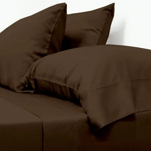 Vista 10 de Luxury 1500-TC 100% Egyptian Cotton Sheet Pure Sheets Set, 4-Piece Long-Staple Cotton Sheet Set, Soft & Silky Fits Up to 18" dp