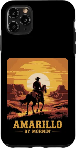 Vista 13 de Amarillo by Mornin Folk Style Western Country Music Case for iPhone 17