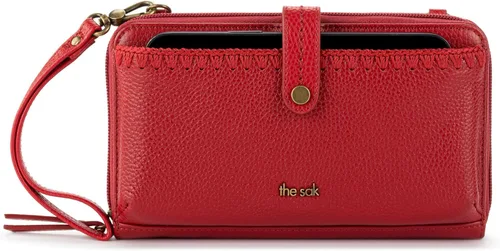 Vista 27 de The Sak Iris Bolso para smartphone cruzado Aspen Stripe / Crochet