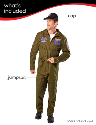 Vista 3 de Rubies Top Gun: Maverick Costume for Adults