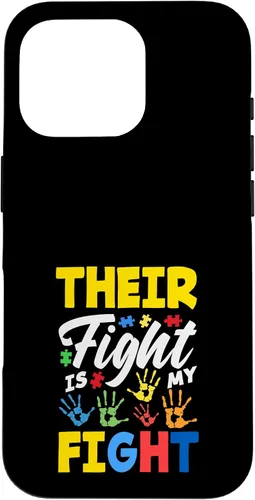 Vista 20 de Their Fight is My Fight Autism Awareness Case for iPhone 17