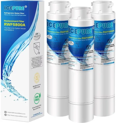 Vista 14 de ICEPURE PRO RWF5800AH Repuesto para Frigidaire EPTWFU01 EWF02, Pure Source Ultra II, PureSource Ultra 2, SCWFTCTO, GP006, MR022, JO22, BO022, DE022