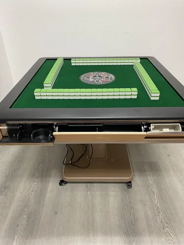 Vista 7 de Altus X300 Best Premium - Mesa Mahjong plegable automática – Reducción de ruido con cubierta, uso de azulejos de 1.417 in