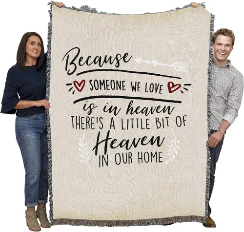 Vista 22 de Pure Country Weavers Manta con texto en inglés «Wherever A Beautiful Soul Has Been, There is A Trail of Beautiful Memories», tapiz de regalo