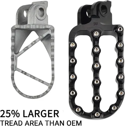 Vista 2 de Rippin Moto Estriberas ADV XW para motocicletas KTM Enduro y Adventure R Compatible con KTM Enduro 690 y Adventure 790 890 950 990 1090 1190 1290