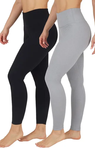 Vista 24 de 90 Degree By Reflex - Leggings de cintura alta Power Flex con control de abdomen