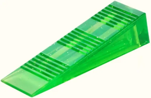 Vista 6 de Tope de puerta verde antideslizante protector de dedo flexible Soporte de puerta para todo el diseño de cristal de piso para puertas de cierre