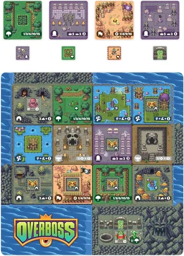 Vista 2 de Brotherwise Games Overboss: una aventura de monstruo jefe, púrpura medio
