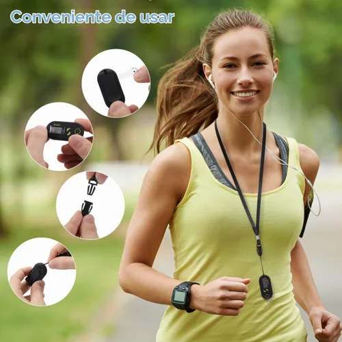 Vista 8 de 3D Pedometer, Simple Clip On Step Counter for Walking with Large Digital Display, No App, Accurate for Women Men Seniors Kids