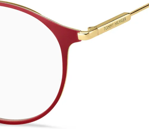 Vista 3 de Tommy Hilfiger TH 1771 - Marco de lentes unisex rojo 4921145, Rojo