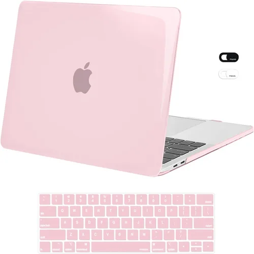 Vista 11 de MOSISO - Carcasa rígida de plástico, compatible con MacBook Pro de 13 pulgadas y cubierta para teclado y cámara web