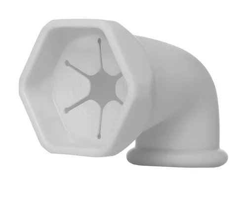 Vista 3 de Ubbi Cubierta protectora de boquilla de silicona para bañera, gris Protector de seguridad de silicona para grifo de seguridad para bebés y niños
