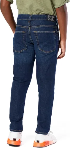 Vista 3 de Jeans ajustados Core para niños, Grande Dark Wash