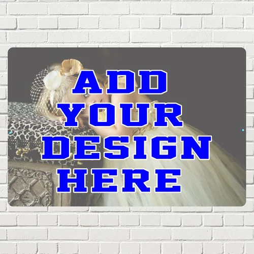 Vista 19 de Letreros de metal personalizados, letreros de estaño personalizados con logotipo de texto, imagen, impermeable, letreros de aluminio personalizados