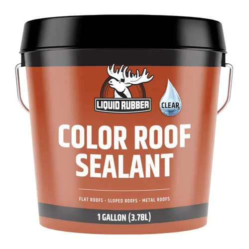 Vista 12 de Liquid Rubber Sellador de techo de color: revestimiento impermeable elastomérico para techos planos, de baja inclinación y metal, membrana flexible