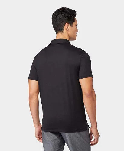 Vista 5 de 32 DEGREES Polo clásico Cool para hombre, ajuste delgado, absorbe la humedad, elástico en 4 direcciones, golf y tenis