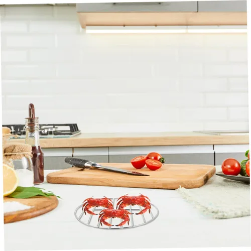 Vista 6 de Stainless Steel Steamer Rack for Kitchen and Rice Cooker Use