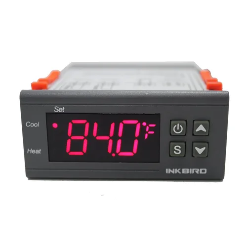 Vista 6 de Inkbird Termostato de control de temperatura ITC1000 Controlador de interruptor de temperatura digital de doble etapa Pantalla ℃ ℉ Relé