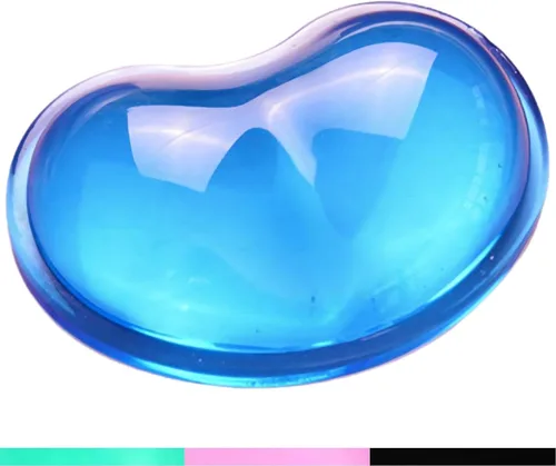 Vista 10 de Cloud - Almohadilla para reposamuñecas para teclado y mouse para computadora, alivio del dolor de brazos, alfombrilla de mouse ergonómica con base