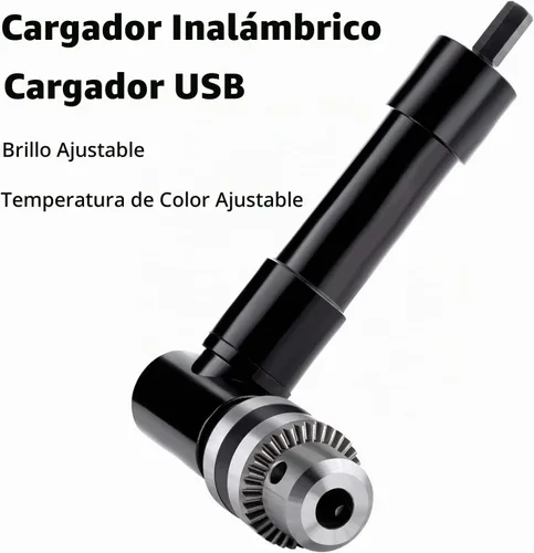 Vista 4 de Adaptador de accesorio para taladro de ángulo recto inalámbrico OCGIG de 0.039-0.394 in