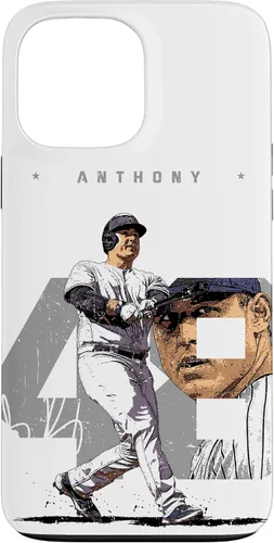 Vista 23 de iPhone 16 Anthony Rizzo Number Portrait Tony New York MLBPA Case