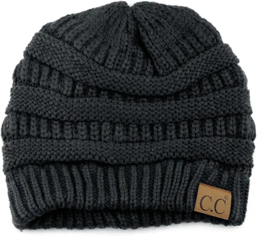 Vista 429 de C.C Trendy Warm Chunky Soft Stretch Cable Knit Beanie