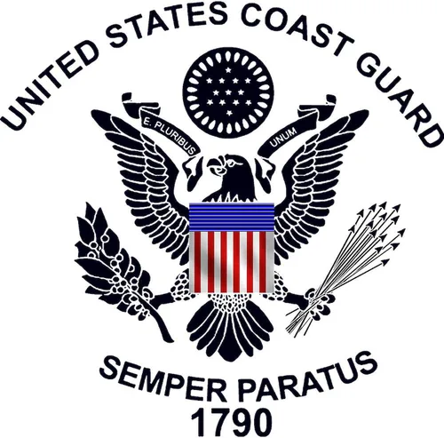 Vista 2 de CafePress Uscg_Flg_D1 Tazas Taza de café de cerámica de 11 oz (11.0 fl oz)