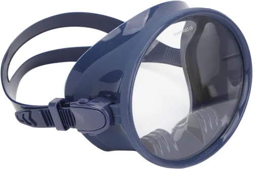 Vista 7 de VINGVO Gafas de buceo, gafas de buceo antivaho ovaladas, silicona de grado alimenticio, ajustable para bajo el agua