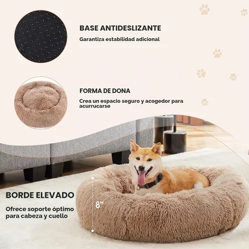 Vista 2 de Sweetcrispy Cama ortopédica para perro, sofá de espuma viscoelástica para cachorros para mascotas medianas con funda extraíble lavable, base
