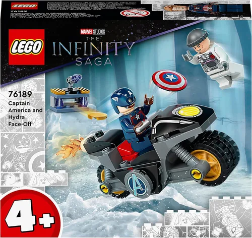 Vista 2 de Lego 76189 Superhéroes Capitán América vs. Hydra