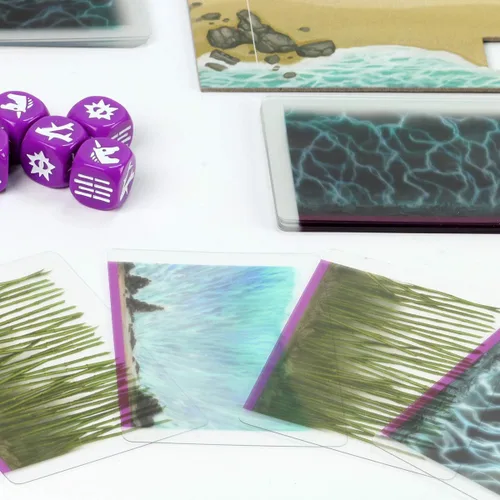 Vista 2 de Merlin's Beast Hunt - Juego de mesa WizKids Ian Bach